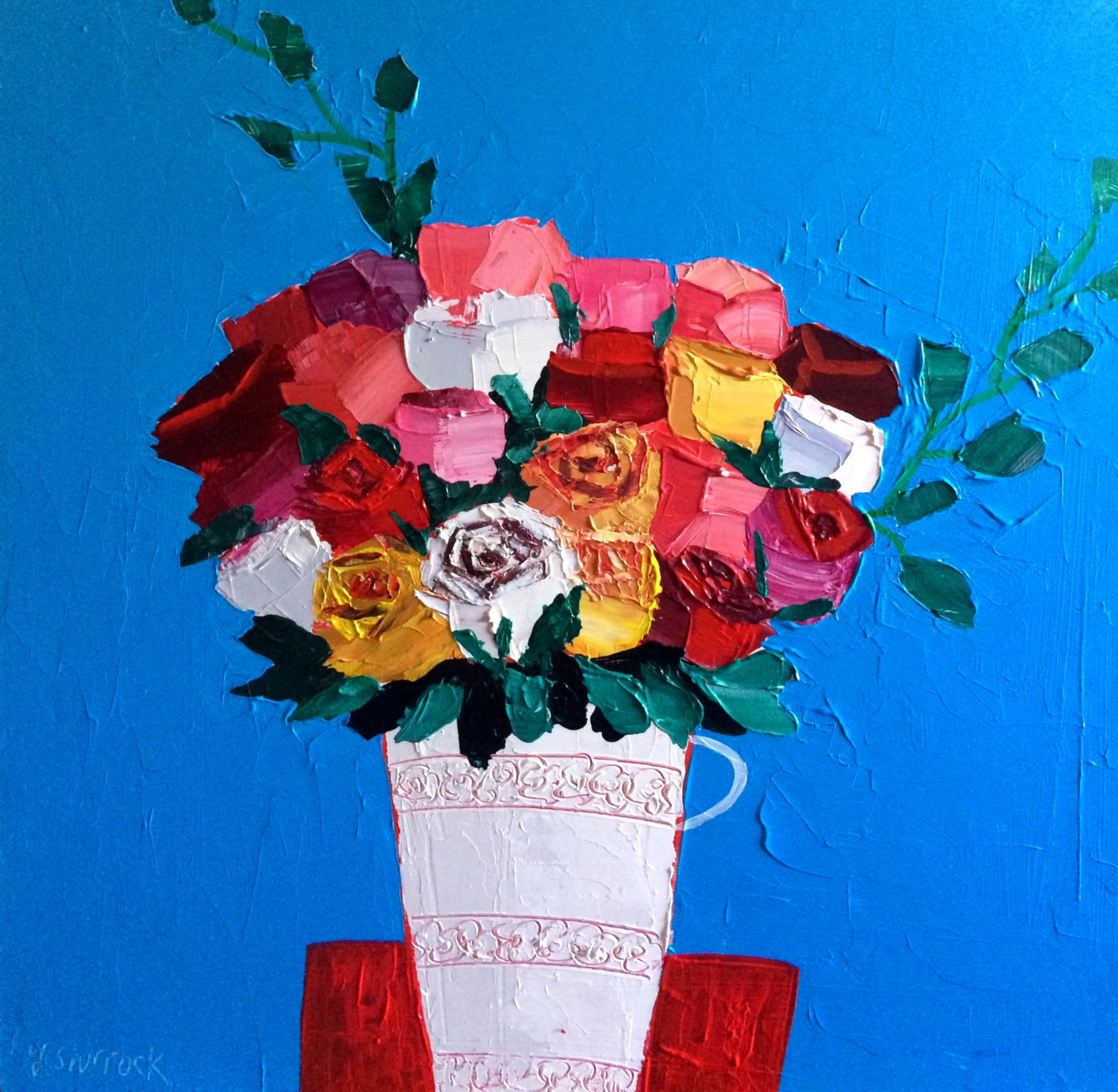 'Mixed Roses' by artist Fiona Sturrock
